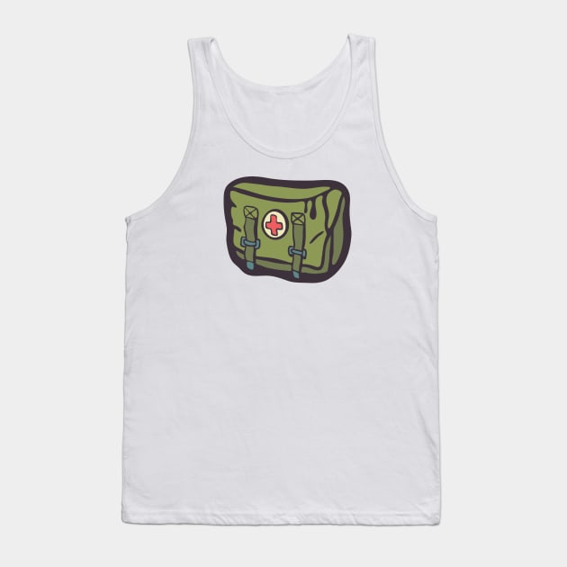 Military army green medical pouch bag med kit Tank Top by Cofefe Studio